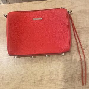 Small Rebebecca Minkoff Red moto crossbody